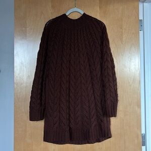 Sezane Merino Wool Sweater Dress